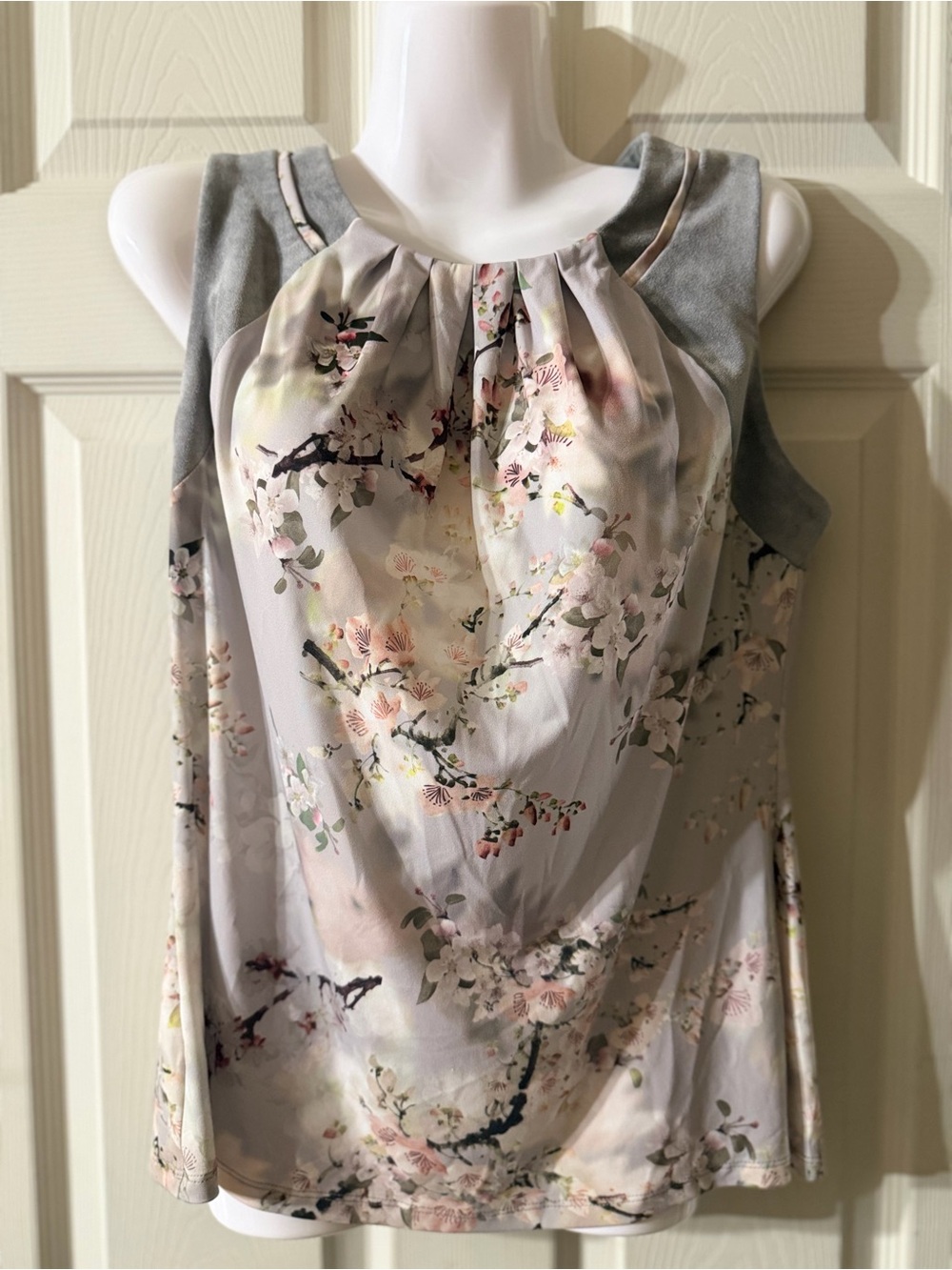 Calvin Klein Floral Halter Camisole